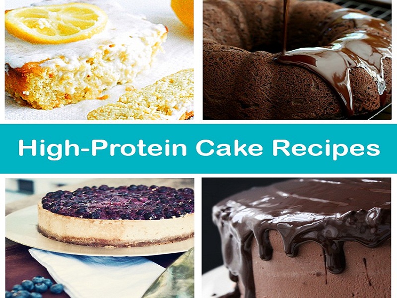 Make protein rich cake recipes easily at home